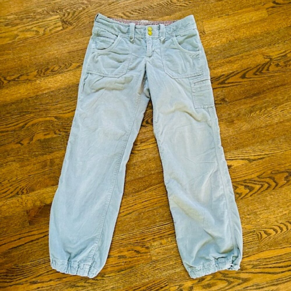 ATHLETA Cargo Cardoroy / Gray / Size 4